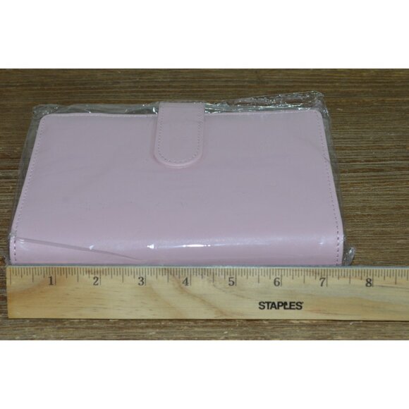 Notebook Journal Pastel Pink Cover Magnetic Closure Ring Binder Planner - Picture 5 of 9